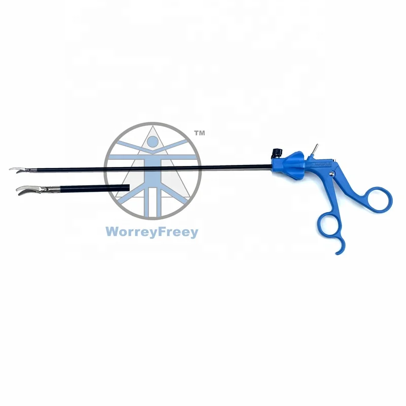 

Laparoscopic instrument curved dissecting forceps Gimmi Stryker compatible