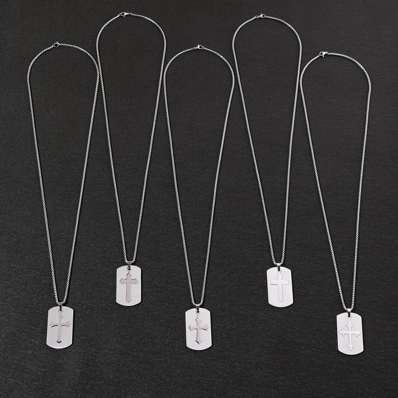 Модная Минималистичная комбинация встроенный Цветочный крест кулон ожерелье из