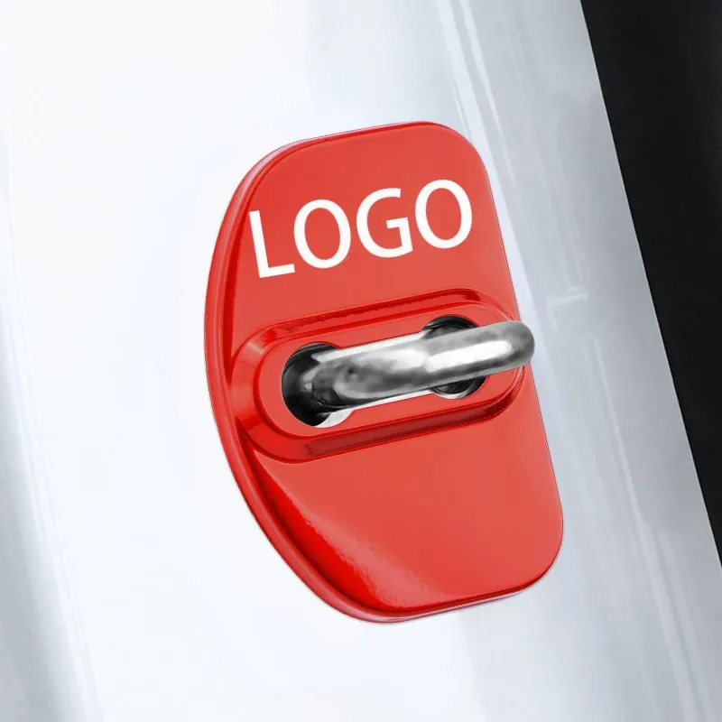 

Car Door Lock cover Protect Buckle Cover Latch Stop Anti Rust For Audi S line A1 A3 A4 A5 A6L A6 A7 A8 Q3 Q5 Q7 S4 S5 S8 R8