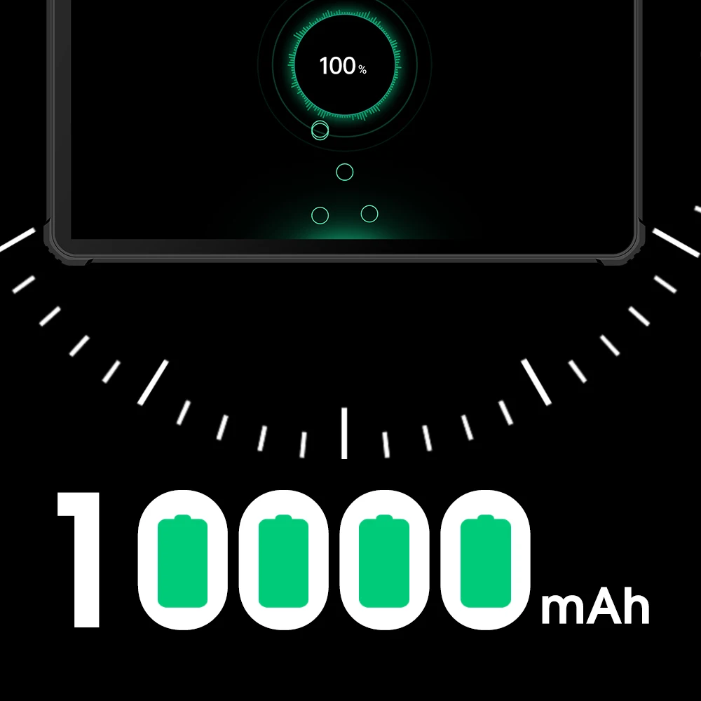 Tanie OUKITEL RT1 10000mAh Bateria IP68/69K Tablet Z Gumowaną Obudową 10.1 ''FHD + Wyświetlacz 4GB + 64GB Octa Core Android 4G Tablet Z Funkcją Telefonu PC