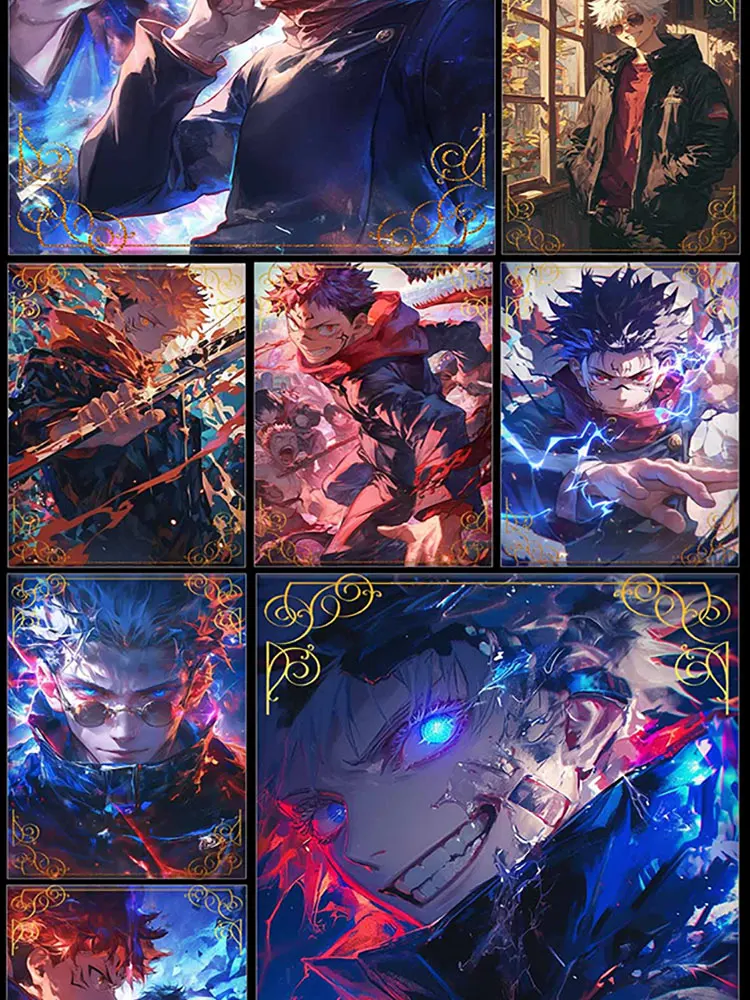 Новейшая коробка Jujutsu Kaisen B5 размер JJK Booster Box Gojo Satoru Nanami Sukuna хобби рождественский