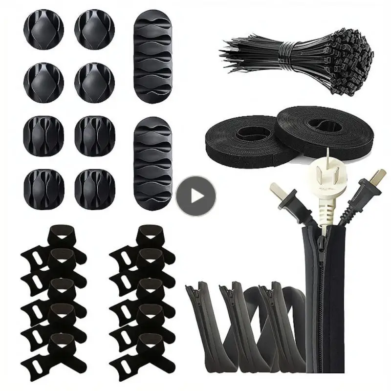 

Многофункциональный органайзер для намотки, самоклеящийся держатель для кабелей