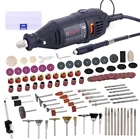 GOXAWEE электрическая мини-ДРЕЛЬ Dremel гравер Ручка бурильщик микро роторный инструмент шлифовальный станок резьба полировка сверлильная машина