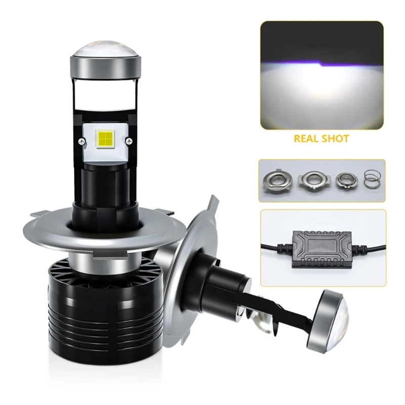 

H4 H7 LED Car Headlight H6 Motorcycle Fog Light Bulbs 16000LM 70W 12V 24V