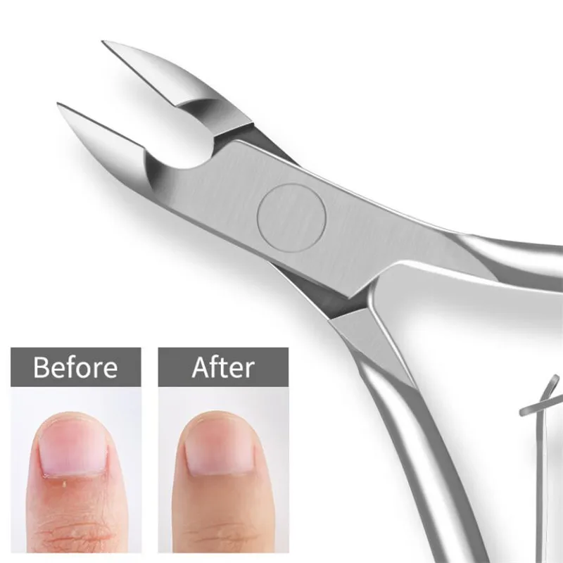 

Professional Toenail Nail Cuticle Nipper Care Stainless Steel Nail Cuticle Clipper Dead Skin Push Nail Cuticle Nail Care Tool