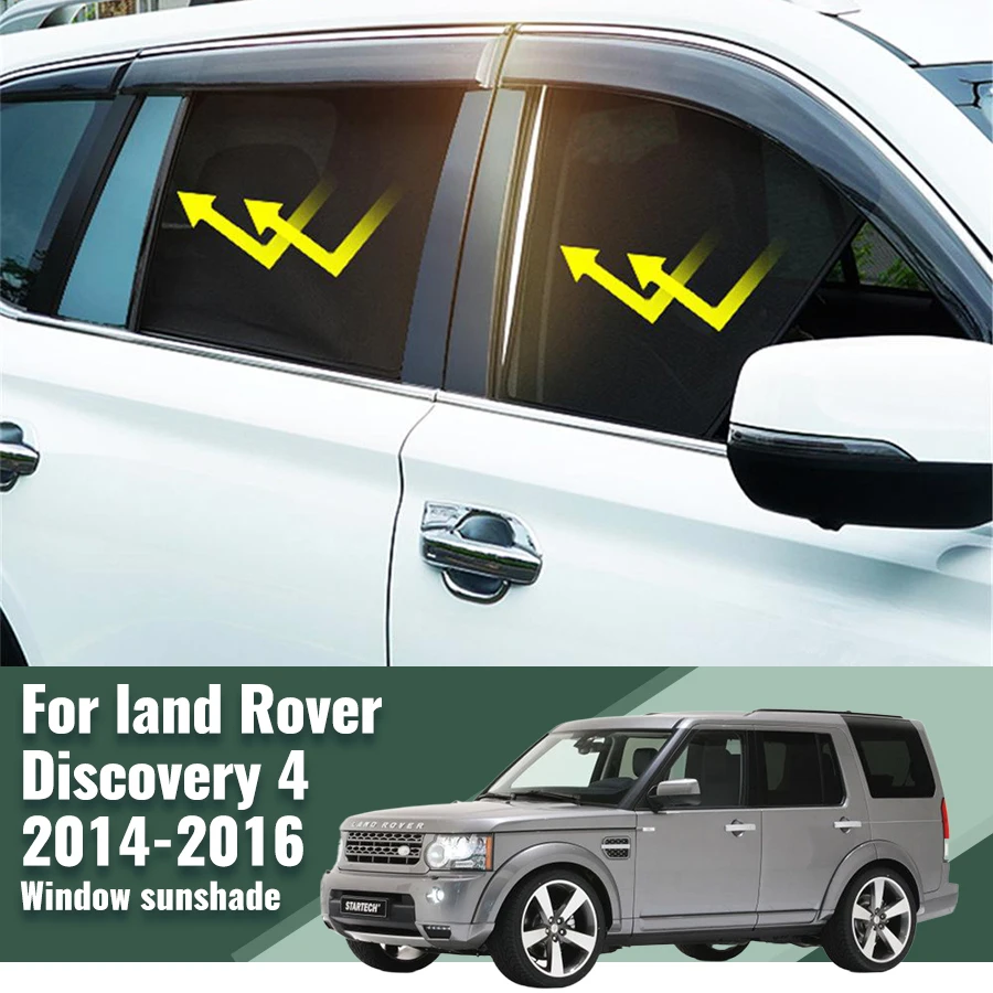 Для Land Rover Discovery 4 IV 2013-2015 2016 2017 магнитный автомобильный солнцезащитный козырек