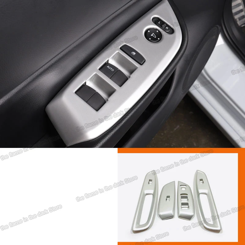 Панель переключателя управления окном автомобиля из углеродного волокна для honda