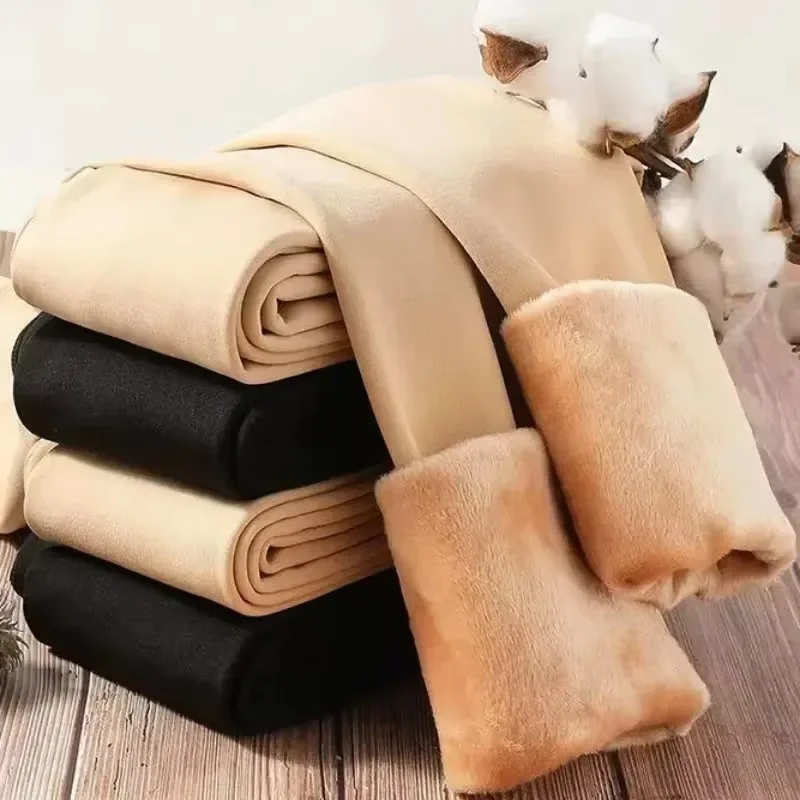 Женские флисовые колготки