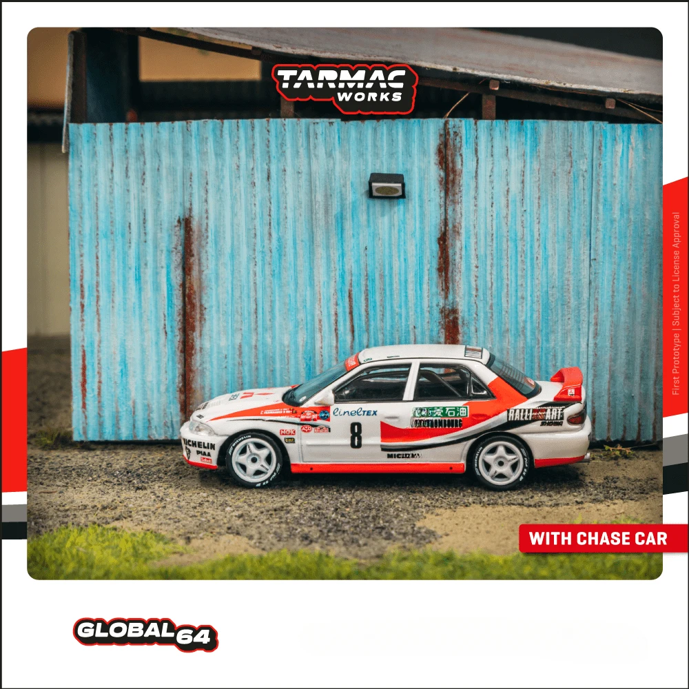 Модель автомобиля Tarmac Works 1:64 Lancer Rallye Monte-Carlo
