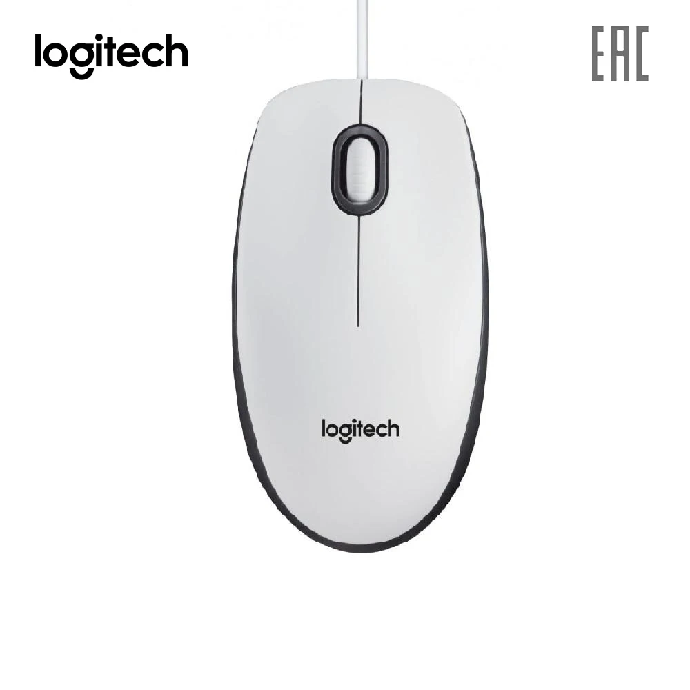 Мышь проводная Logitech M100 910-005004/910-005003 оптическая 1000 dpi USB 1.8м 3 кнопки