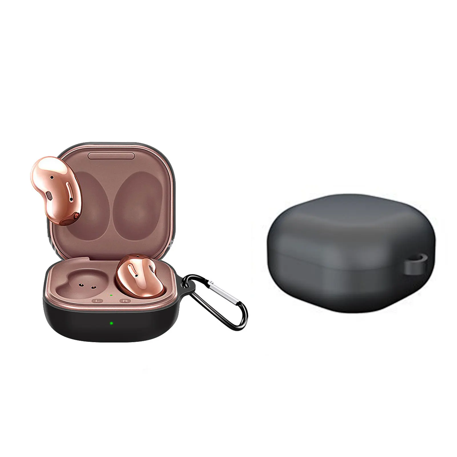 

Case Protective Cover With Buckle Earphone Accessories For SamsungGalaxy Case Buds Live Protective Cover
