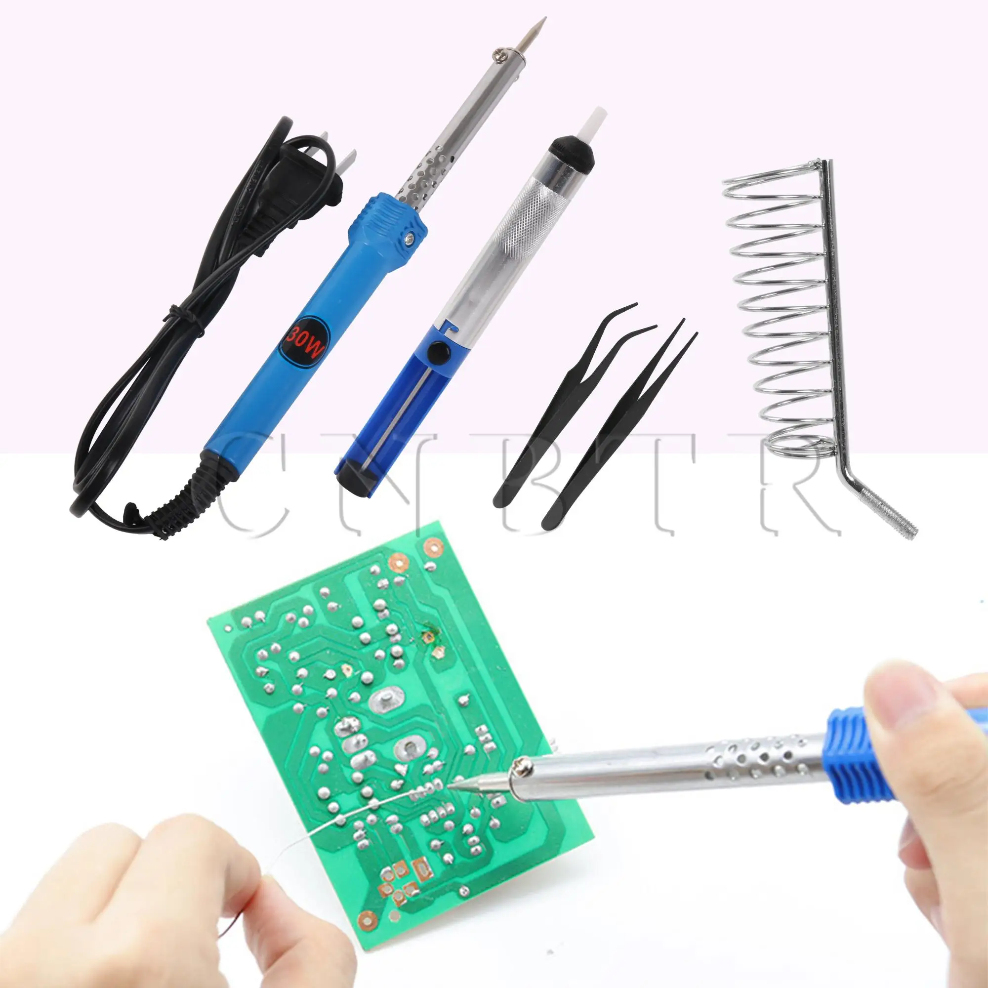 Портативный Цифровой паяльник CNBTR 8 шт. 110 В 30 Вт