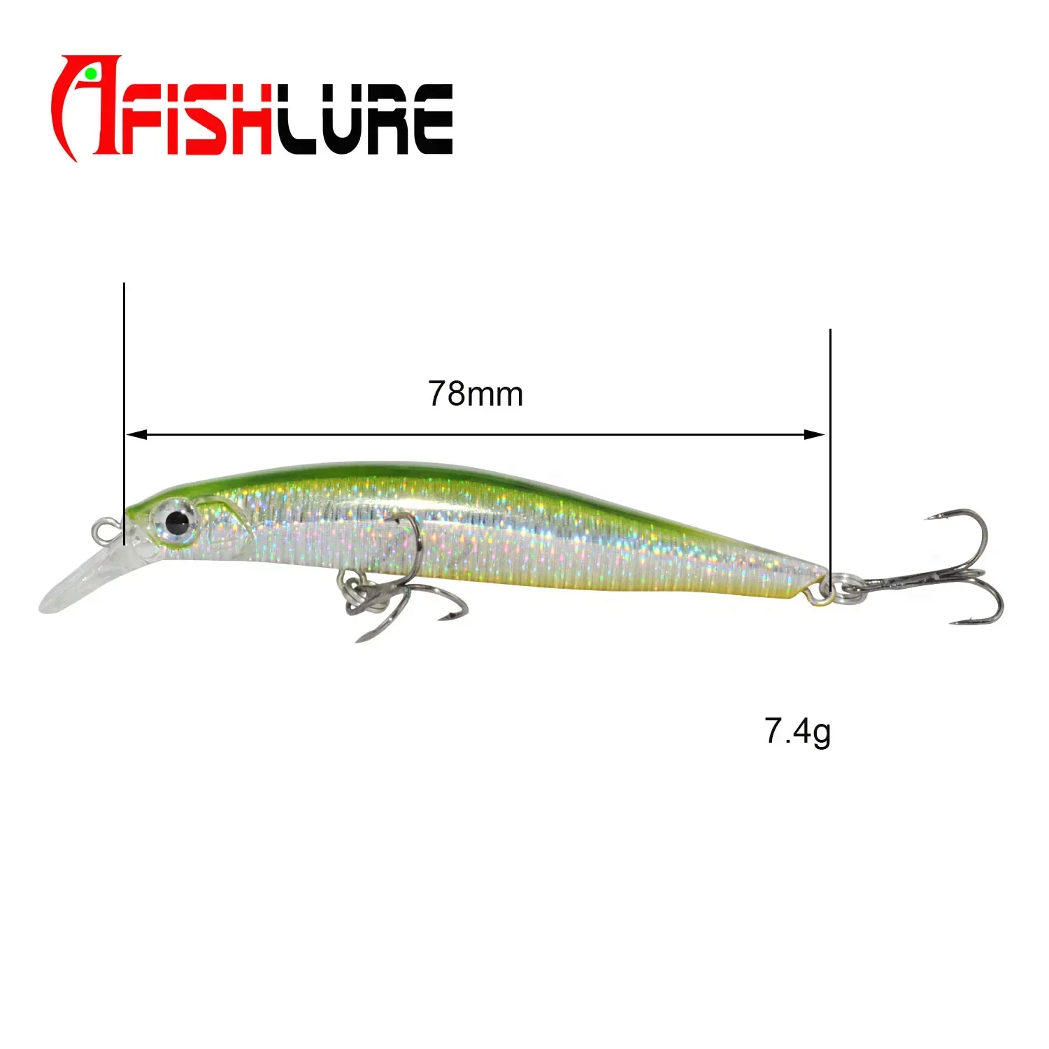 Приманки Afishlure Artist FR тонущая жесткая приманка гольяна рыболовные приманки для