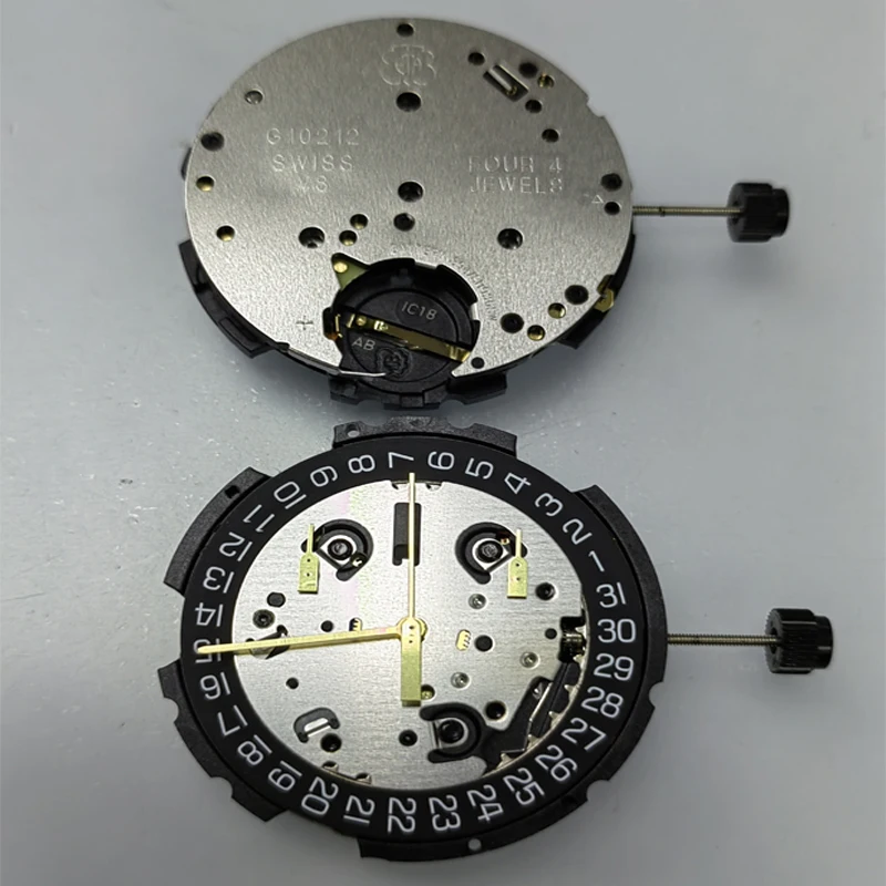 

Quartz movement ETA G10.212 Quartz Movement with Battery 6 Pin Date at 4 O'clock Watch Repair Part Replace for Watchmaks