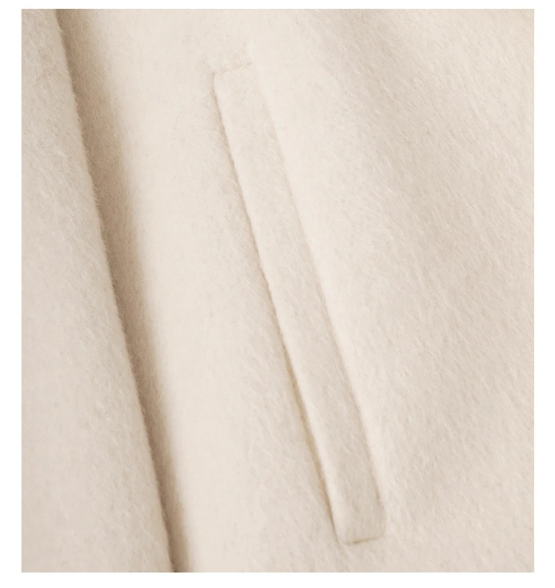 Женское шерстяное пальто Lingzhiwusis с французским капюшоном верхняя одежда высшего