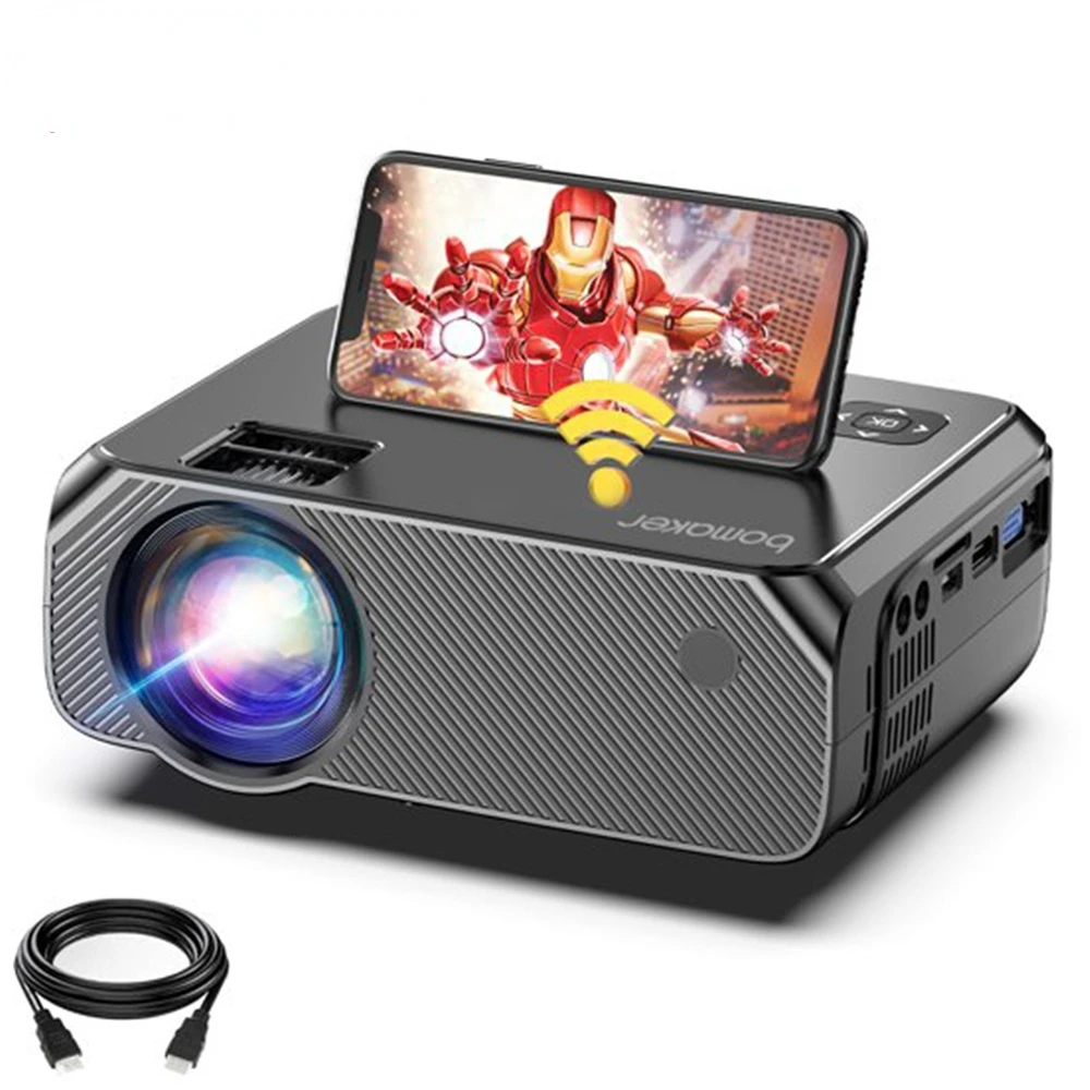 

Wifi Projector Native 720P Wireless Projector Home Theater Smart Video Projctor Support Full HD 1080P Game Projector Genuine New