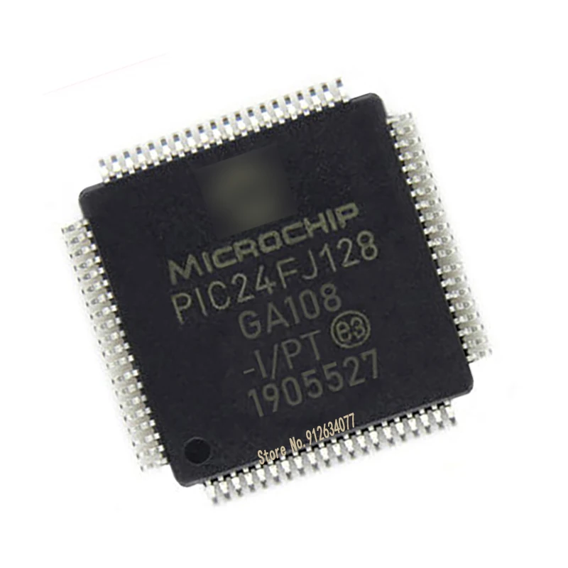 

1PCS/lot PIC24FJ128GA108-I/PT PIC24FJ128GA108 PIC24FJ128 PIC24FJ PIC24F PIC24 QFP80 16-bit microcontroller New and original