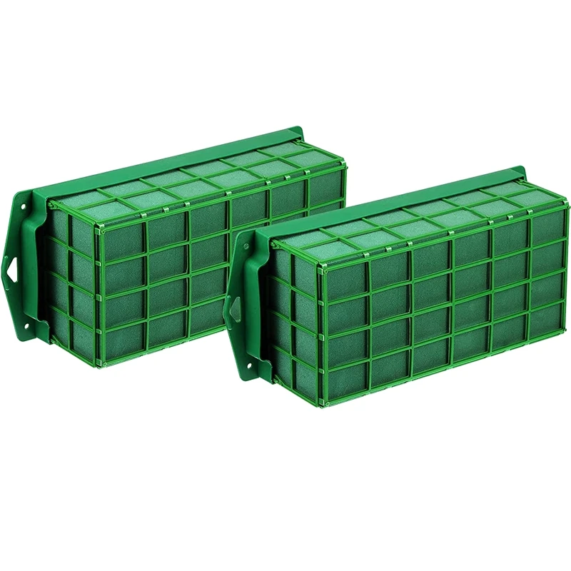 

2 Pcs Floral Foam Cage Flower Holder with Floral Foam for Flowers Cage Bowl for Table Centerpiece Floral Arrangement