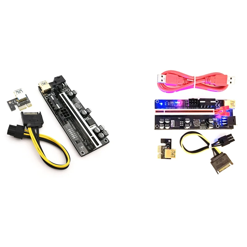 

10PCS Riser USB 3.0 PCI-E Riser VER010S Express Cable Riser for Video Card X16 Extender PCIE Riser Card for Mining