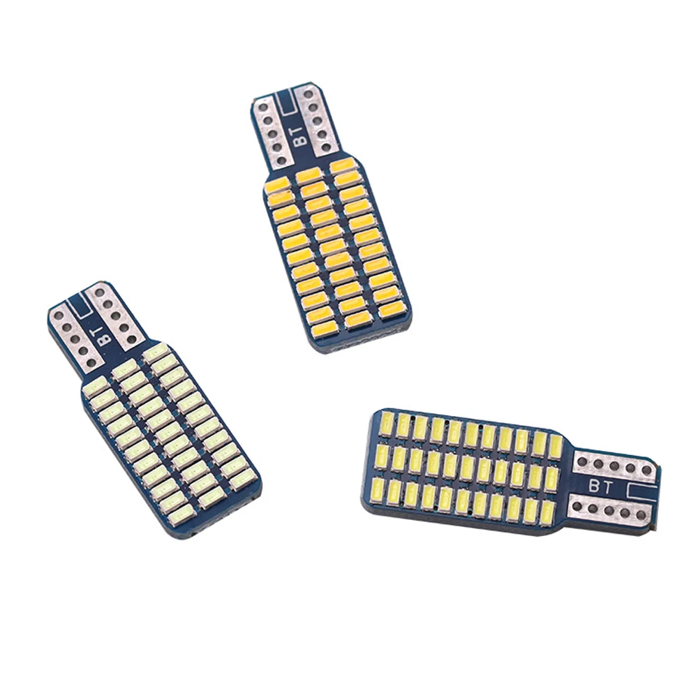 1 пара высокая яркость Canbus T10 W5W 3014 33SMD безошибочная голубой лед 4000K 6000K теплый белый