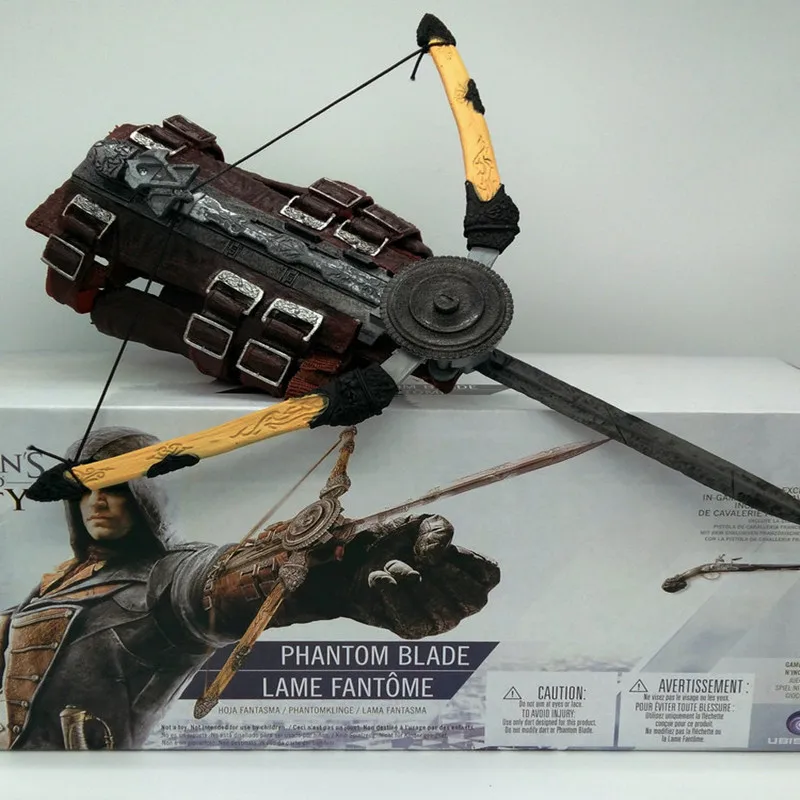 

1:1 Pirate Creed Hidden Phantom Blade Gauntlets Edward Kenway Cosplay Hidden Weapon cosplay Unity V figure toy