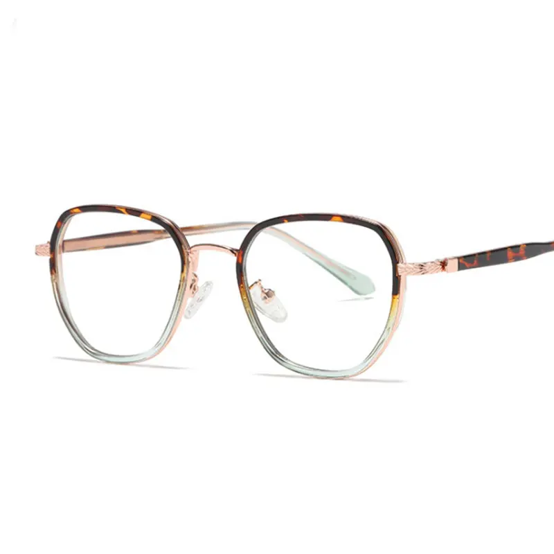 

Anti Blue Light Round Retro Luxury Glasses Frames Men Women Fashion Computer Eyeglasses