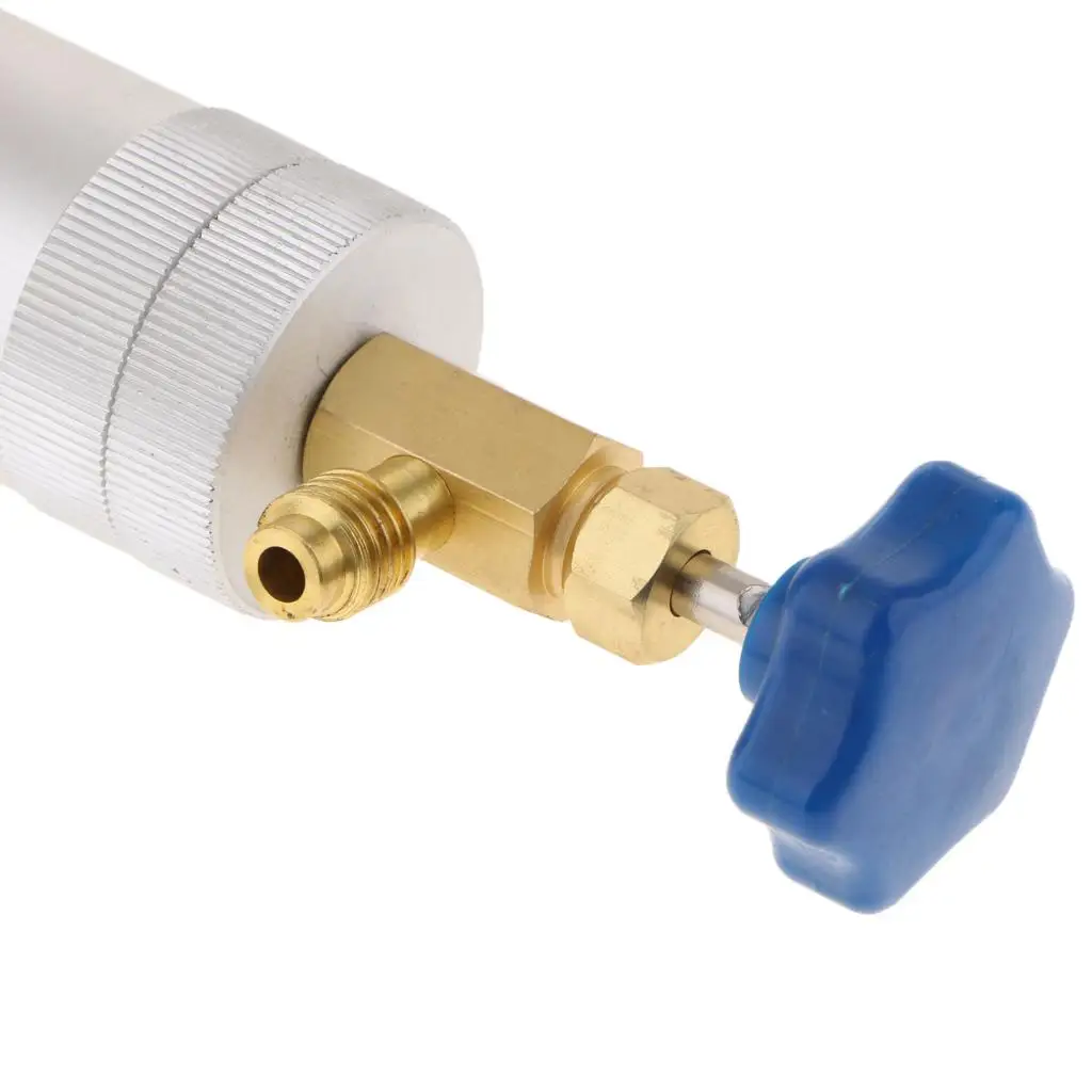 

Auto Car R134A R12 Quick Coupler Refrigerant Oil and Dye Injector Tool