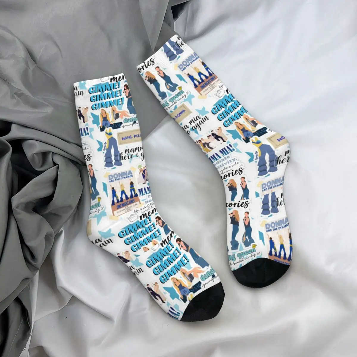 Носки Mm Mamma Mia модные чулки осенние противоскользящие мужские носки теплые мягкие