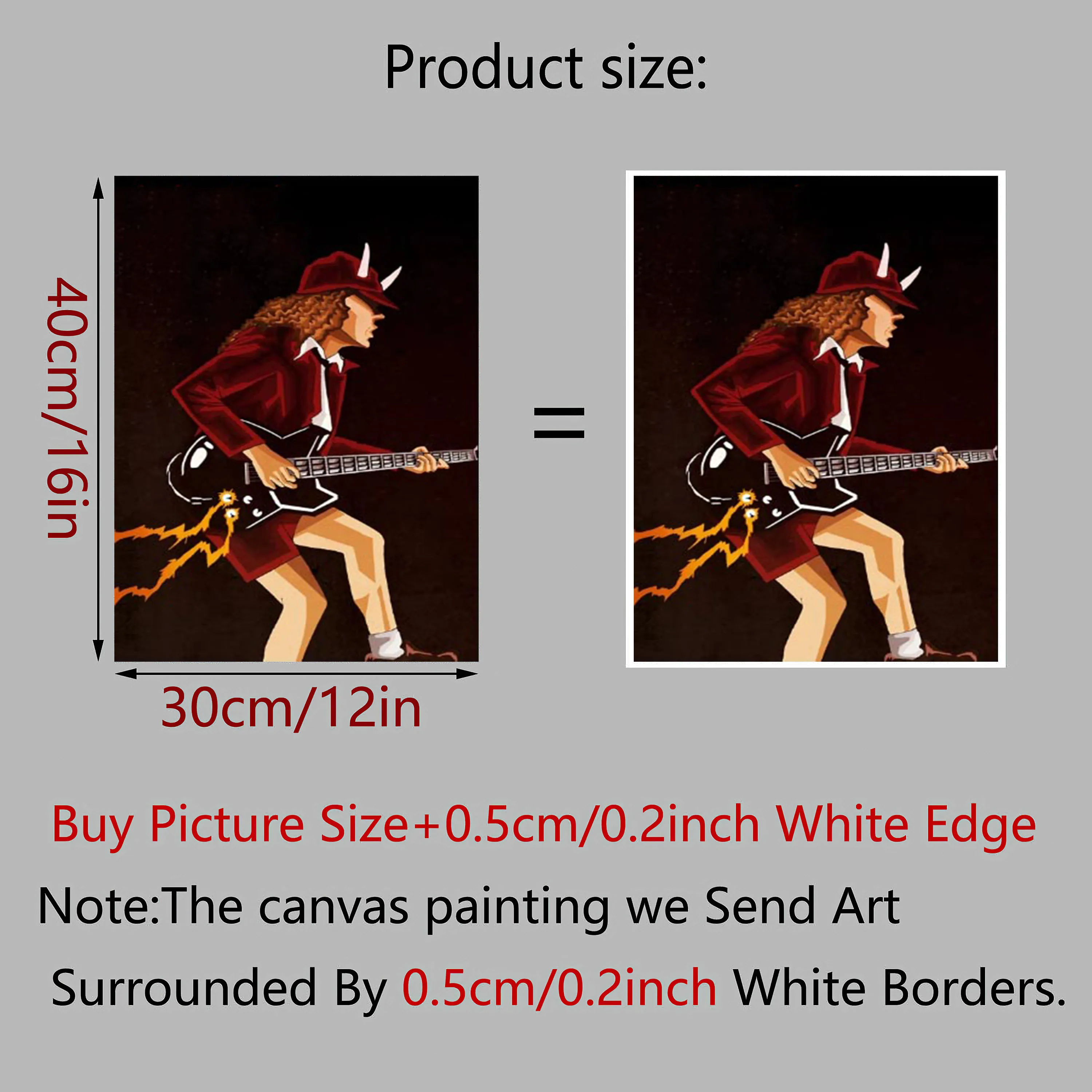 1 Шт. Постер С Музыкой В Стиле Хард-рок Холст Принтом Без Рамы Для Офисной Комнаты