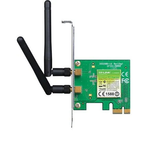 

TP-LINK TL-WN881ND 300 Mbps N Wireless 2 x2dBi Interchangeable Antenli PCI Express Adapter