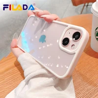 transparent shockproof bumper for iphone 13 12 11 pro max mini x xr xs max 7 8 plus se2020 case acrylic hard cover accessories