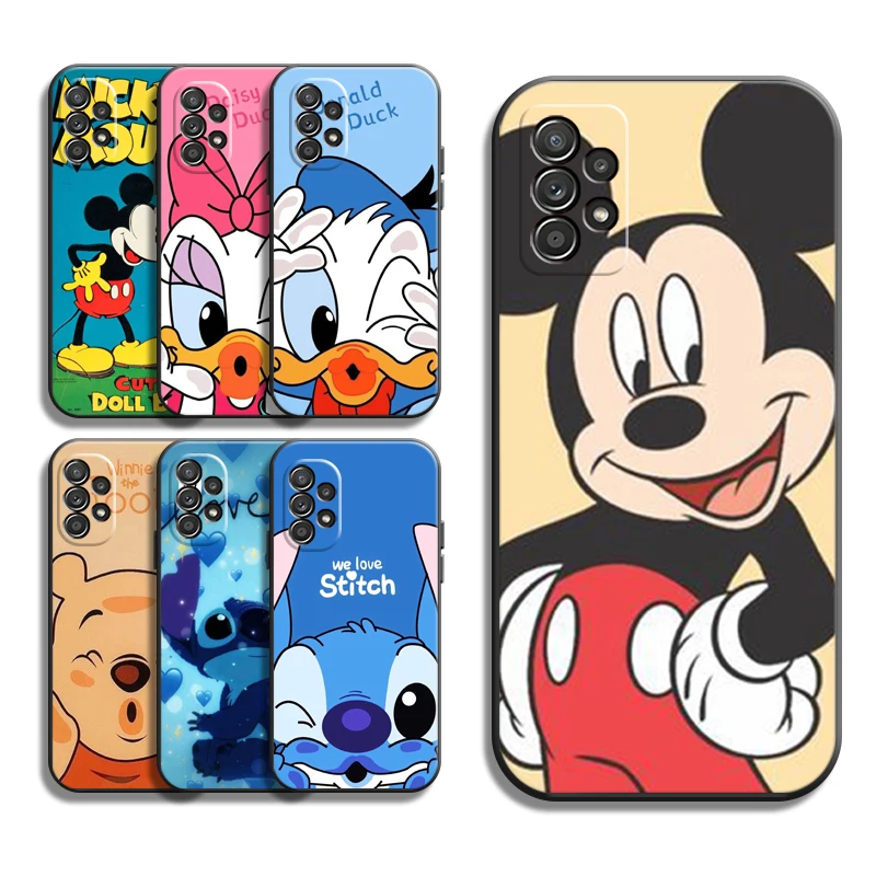 

Disney Mickey Stitch Phone Cases For Samsung Galaxy S22 S22 Ultra S20 Lite S20 Ultra S21 S21 FE S21 Plus Ultra Cases Carcasa