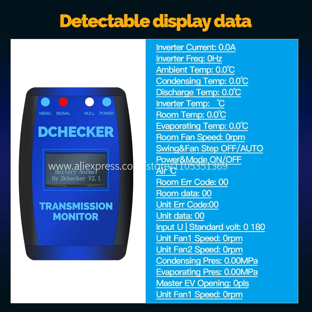 Фото Монитор трансмиссионной связи Dchecker для Daikin Split/Multi-Split SkyAir: устранение неисправностей стало проще. Новинка. №4