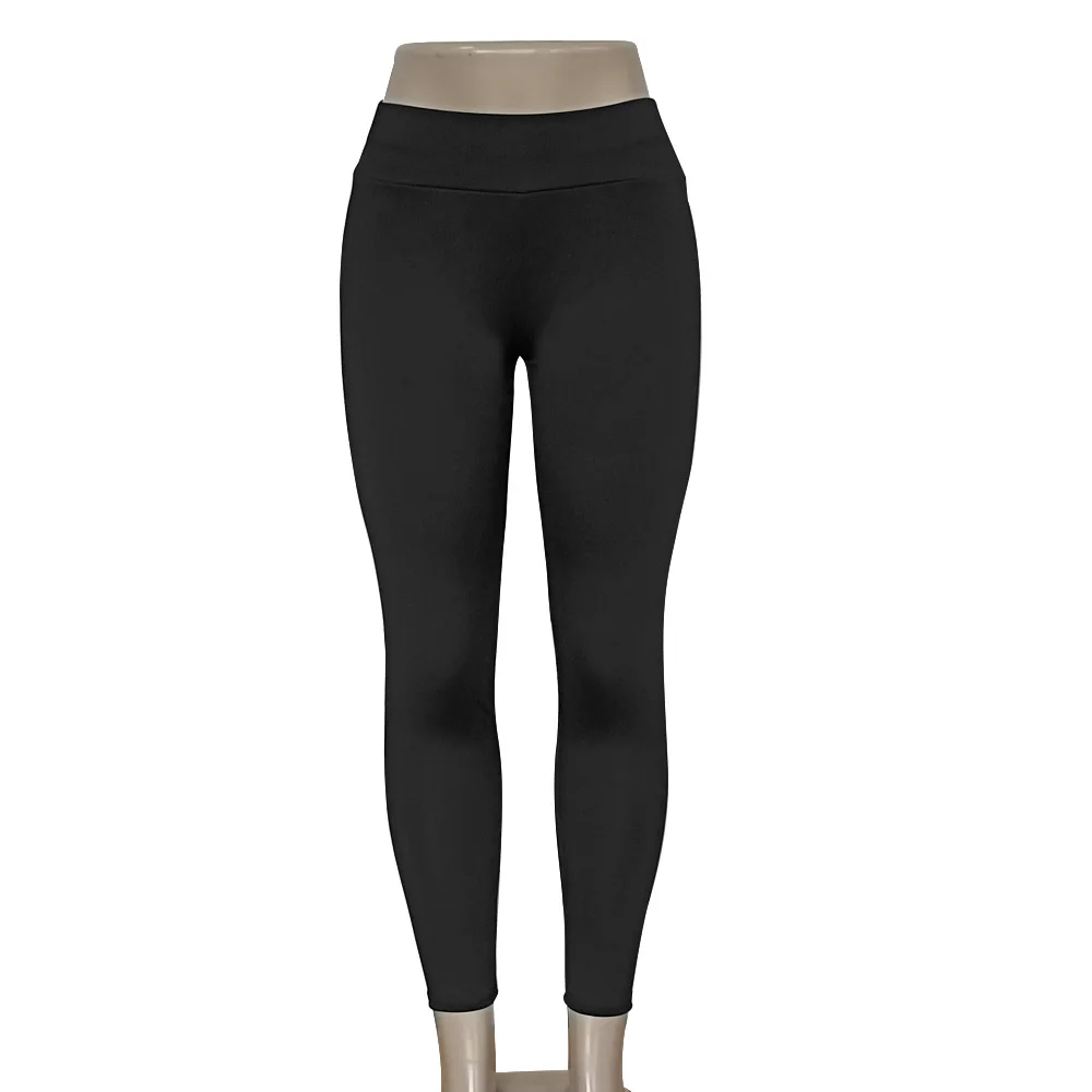Skin-Friendly And Comfortable Yoga Leggings Women's Double-Sided Nylon Hip-Lifting Running Fitness Sports Leggings
