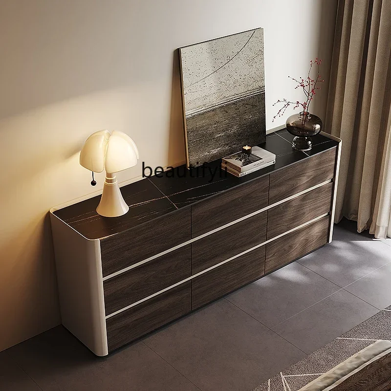 Итальянский минималистичный вариант из массива дерева девять внешних дел орех