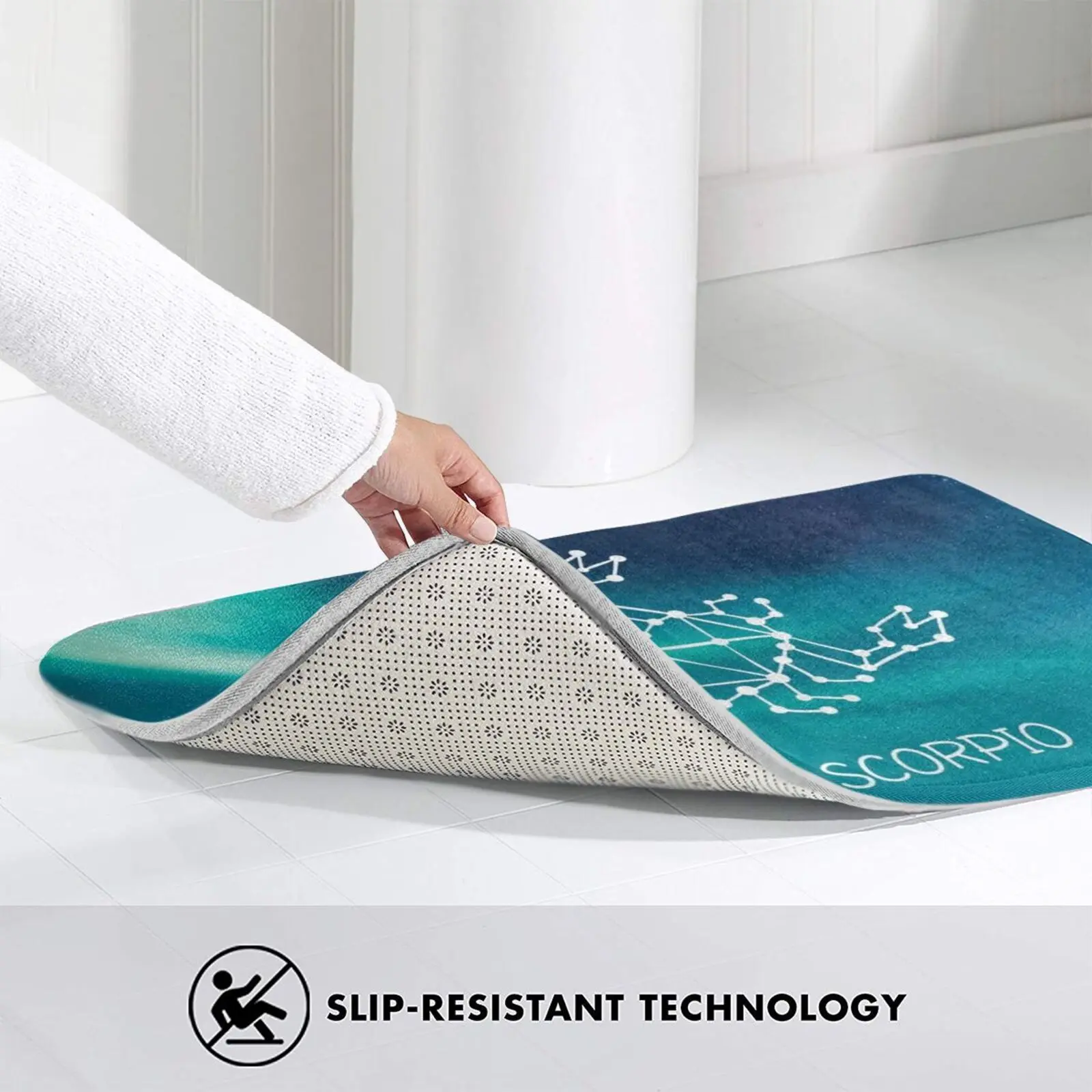 Маска-коврик со знаками Зодиака скорпиоскопом на день рождения нескользящий