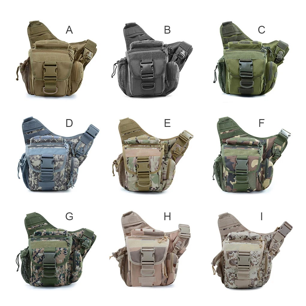 

Сумка на плечо, водонепроницаемая Портативная сумка для хранения, кошелек, многофункциональный карманный уличный кошелек для кемпинга, охо...