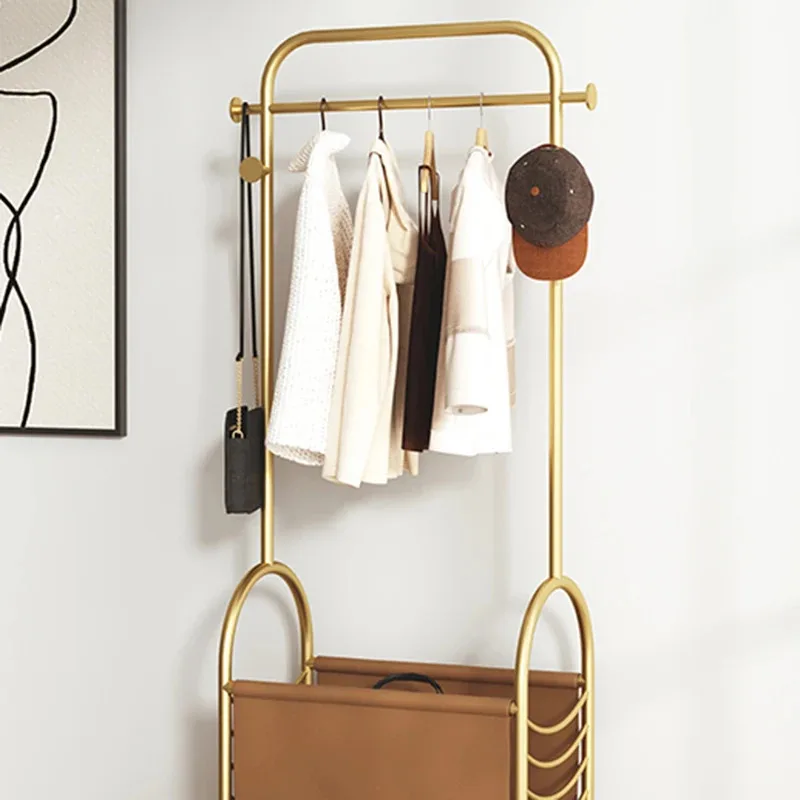 Мобильная вешалка для пальто подставка гардероба многофункциональная уличная