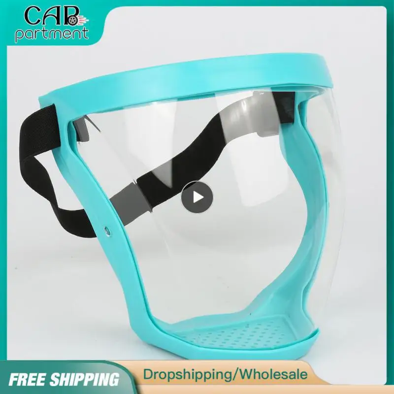 

Protective Full Face Mask Cover WindProof Mask Reusable Face Shield Mouth Mask Removable Anti-fog For Cycle Motorcycle Equipment