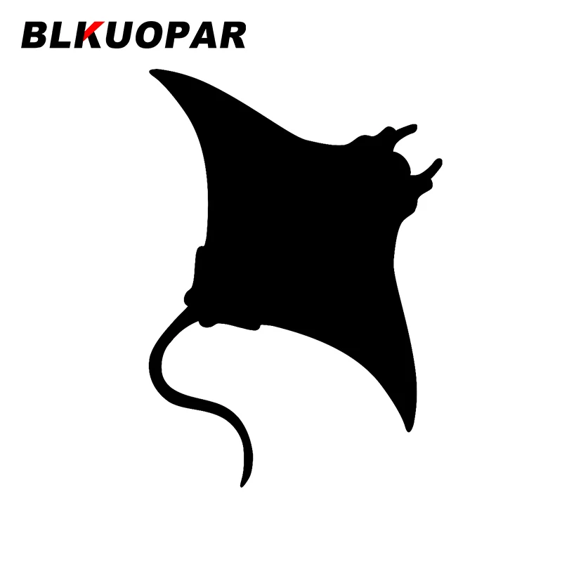 Автомобильные наклейки BLKUOPAR для Manta Ray, простые аниме наклейки, окклюзия, царапины, виниловые, солнцезащитные, для багажа, багажник, Декор, автомобильная этикетка