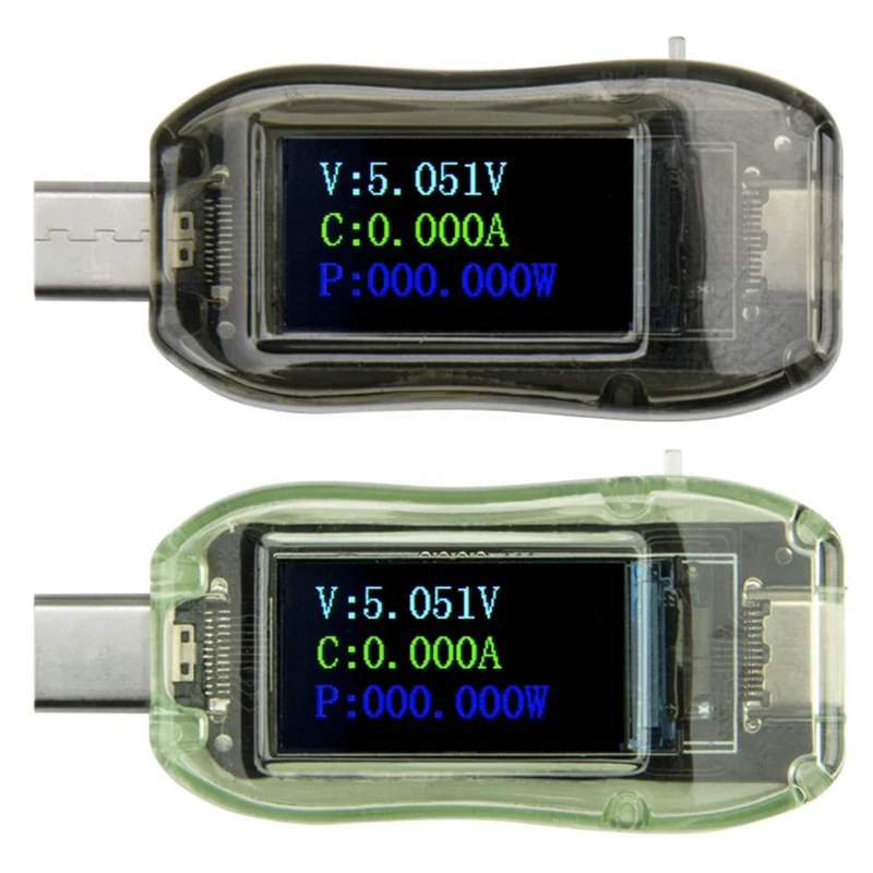 Цифровой вольтметр-Амперметр AU04 -Type-C Вольтметр постоянного тока амперметр