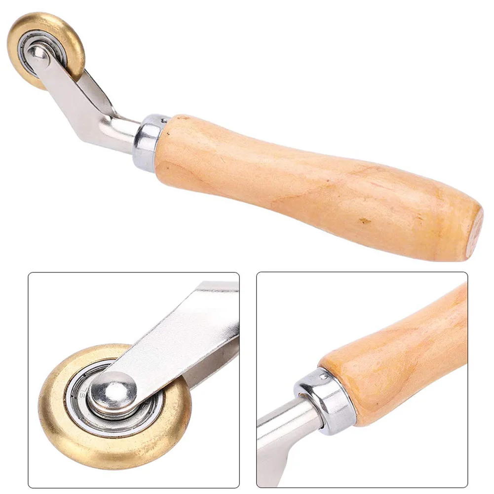 

Welding Handheld Roller Waterproof Membrane Corner Seam Brass Press Wheel Welding For Pressing Internal Corners Hand Tool