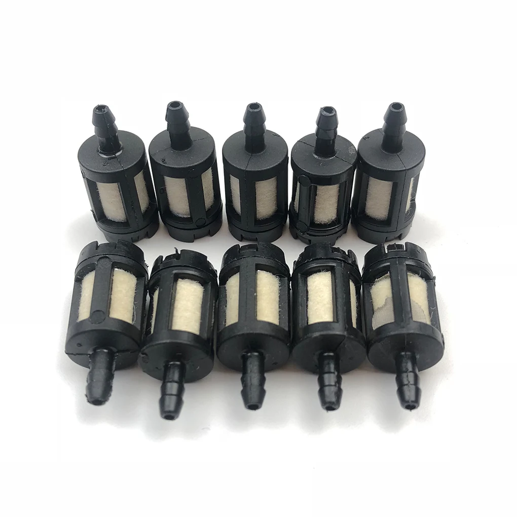 

10 Pieces Chainsaw Fuel Filter Woodworking Power Saw Oil Filters Bush Grooming Branch Trimming Replacement for Husqvarna