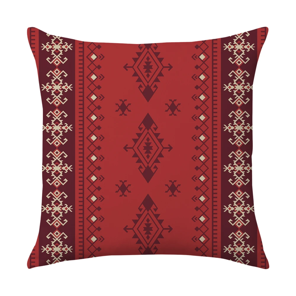 

Vintage Aztec Pattern Cushion Cover Bohemian Home Decor Sofa Pillow Case Native Southwestern Ethnic Throw Pillow Cover 45x45cm