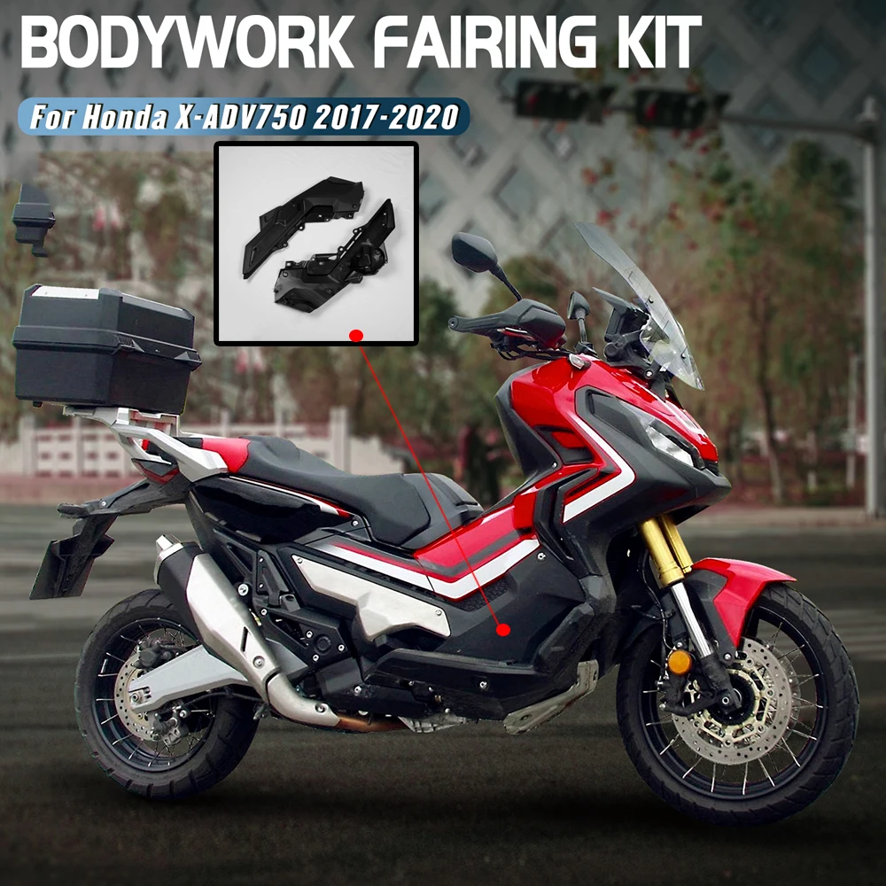 

For Honda XADV 750 2017-2020 Unpainted Mid Frame Side Cover Panel Frame Motorcycle Fairing Bodywork 2018 2019 X-ADV 750