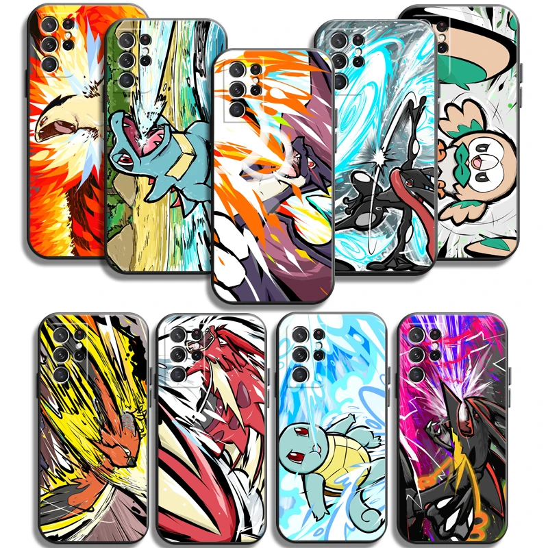 

Pokemon Pikachu Phone Cases For Samsung Galaxy A22 A31 A32 4G A32 5G A42 5G A20 A21 A22 4G 5G Coque Carcasa Back Cover Funda