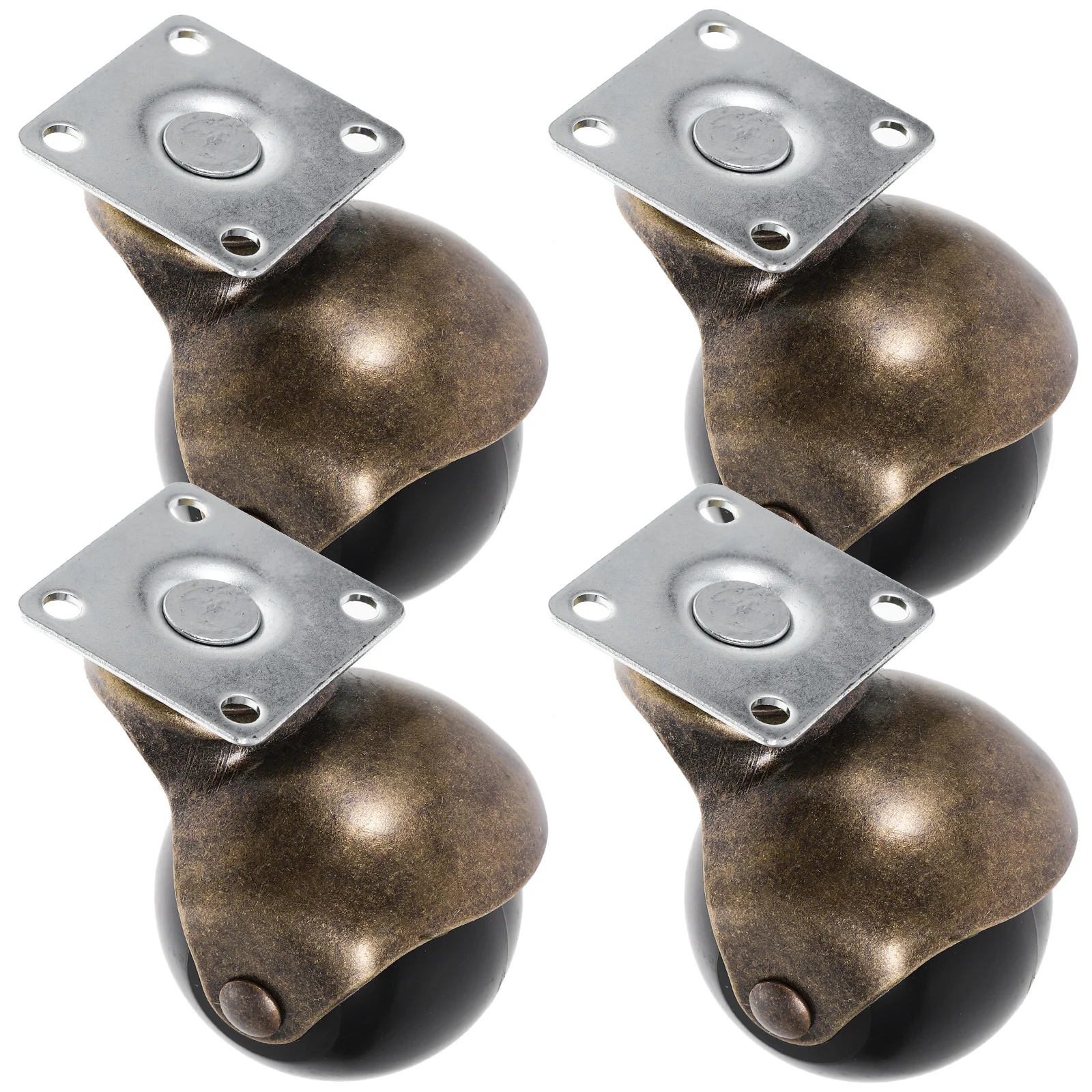 

4 Pcs Office Chair Replacement Parts Chairs Rolling Wheels Castor Walker Sofa Caster Wheelchair