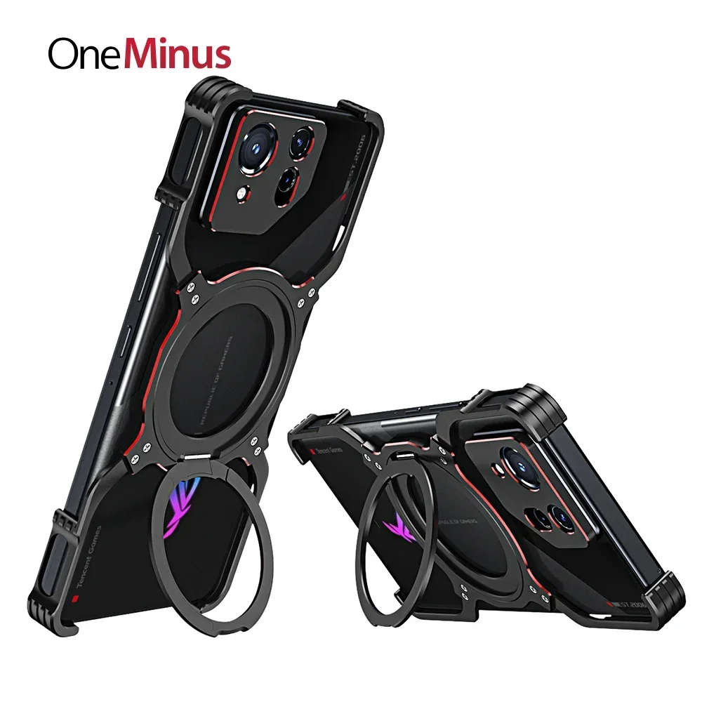 Металлический бампер для Asus ROG Phone 8 Pro светильник рамка без оправы встроенный