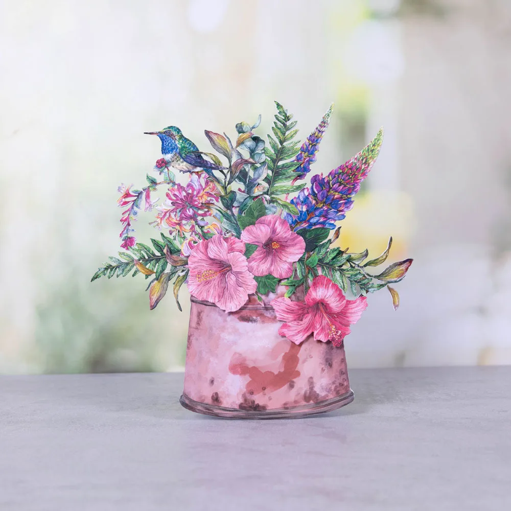 Жимолости Колибри люпины листва металлические режущие штампы для скрапбукинга