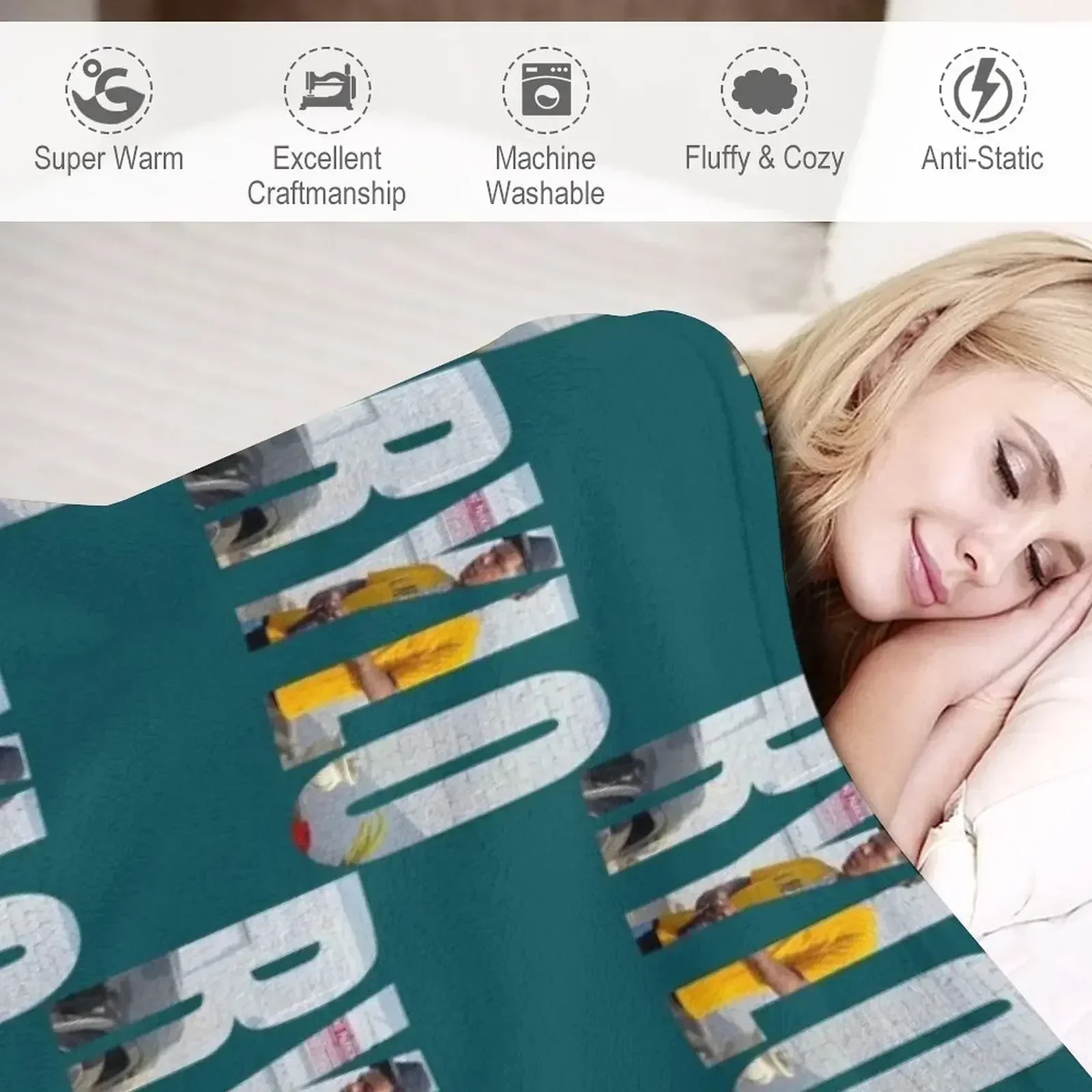 Новое одеяло Rylo Rodriguez Rapper одеяла для кровати пушистые зимние походные